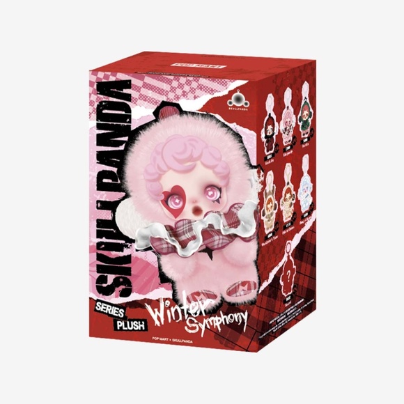 Pop Mart SKULLPANDA Winter Symphony Series Plush - Wanderers Tune - BNIB - Picture 1 of 3